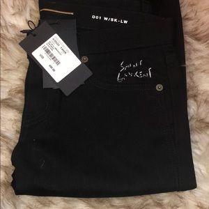 YSL Black Skinny Jeans
